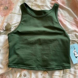 Fleo tempo crop green size small
